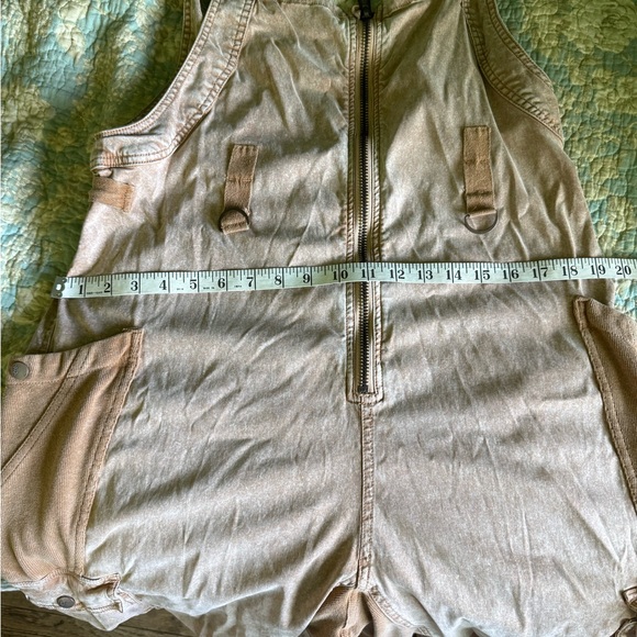 FP Movement by Free People Tan Utility Jumpsuit - Picture 6 of 6